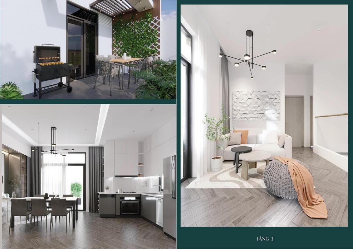 Phối cảnh nhà mẫu dự án The Larita