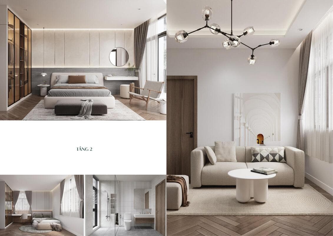 Phối cảnh nhà mẫu dự án The Larita