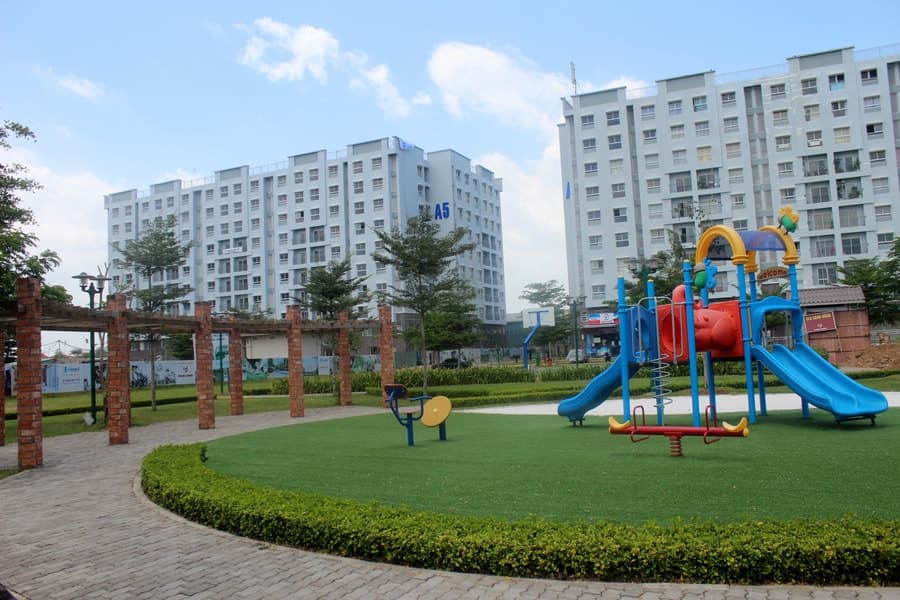 Nội khu dự án Ehome 3