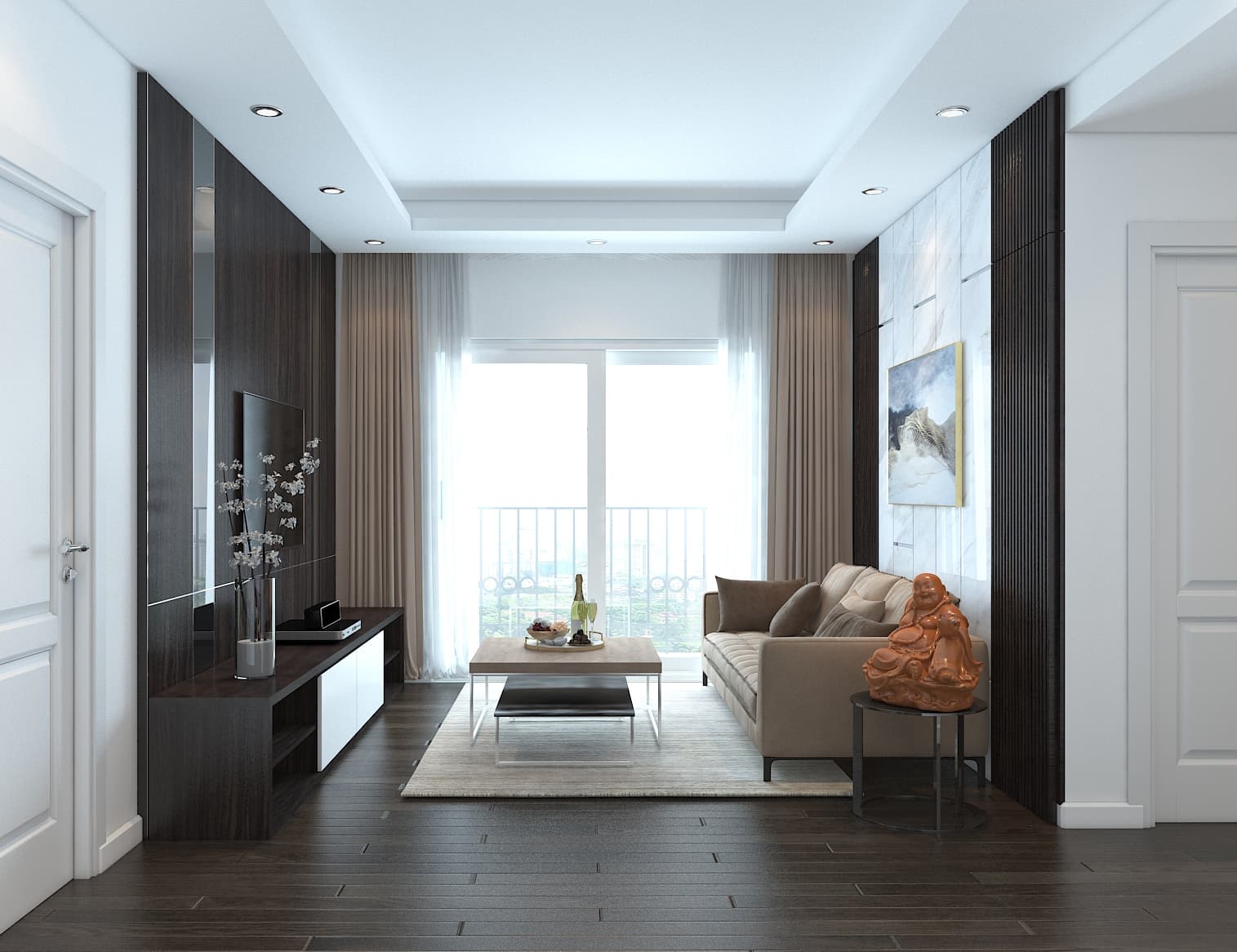 Căn hộ mẫu Chung cư Bộ Công An