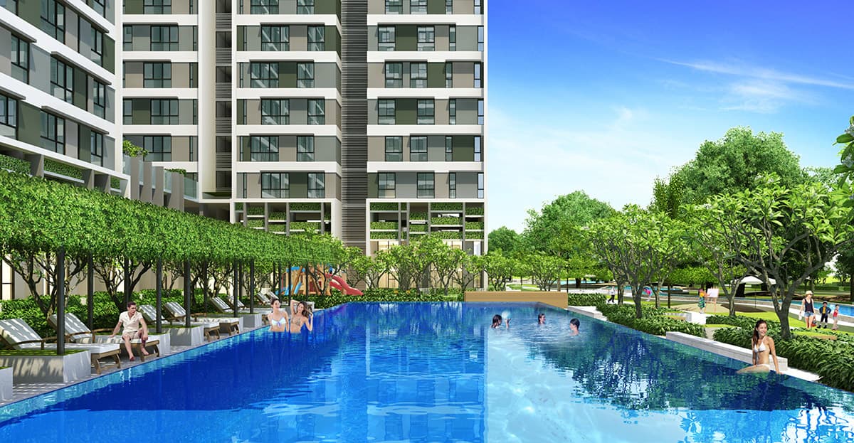 Hồ bơi tại CitiHome