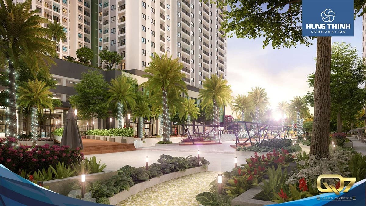 Nội khu dự án Q7 Saigon Riverside Complex