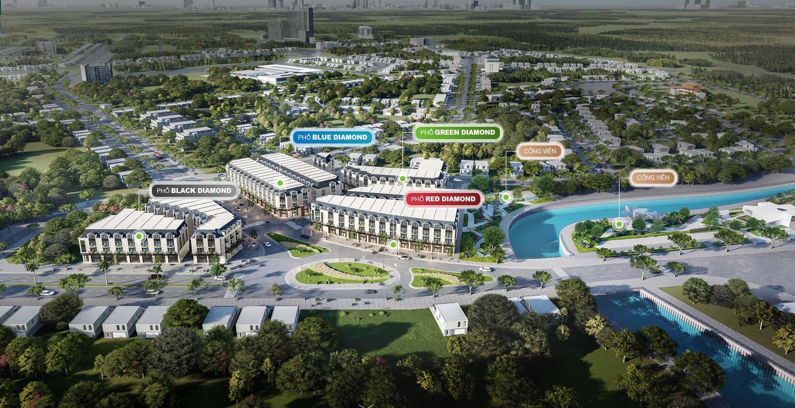 Phối cảnh dự án Diamond Central