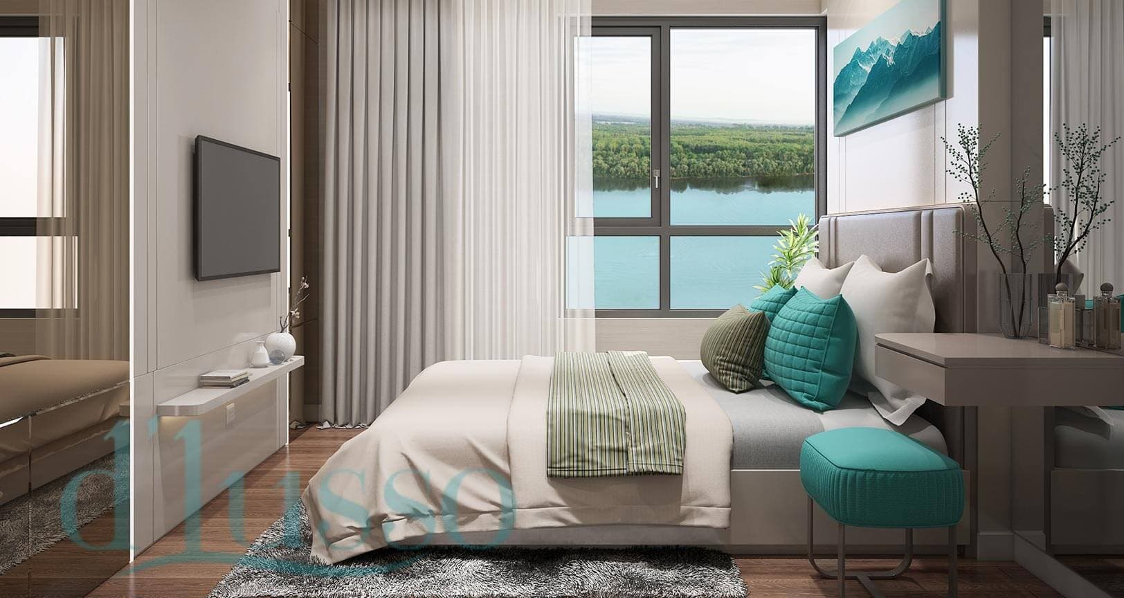 Căn hộ mẫu dự án D'Lusso