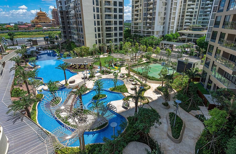 Hồ bơi dự án Estella Heights