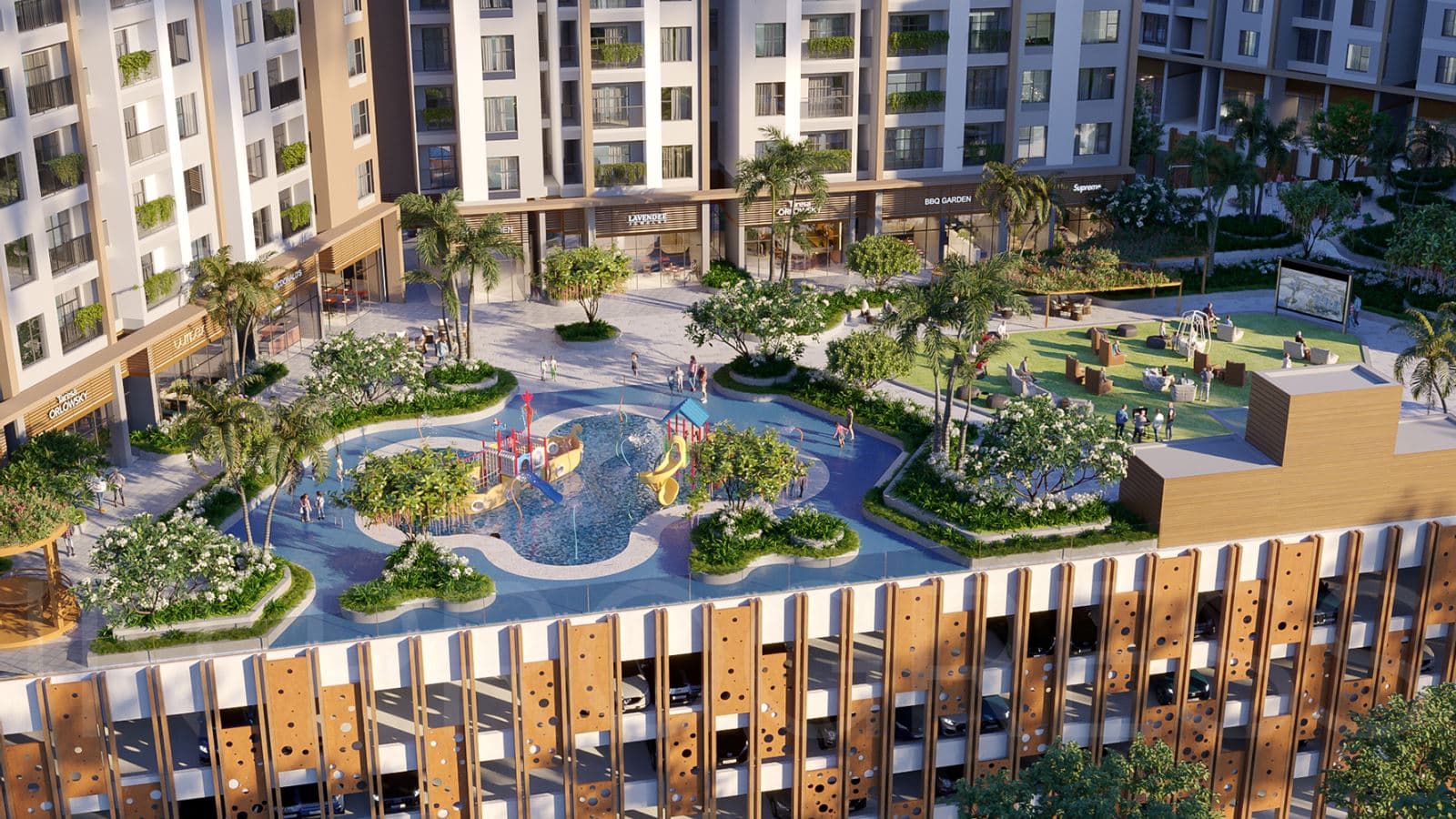 Phối cảnh dự án Eaton Park