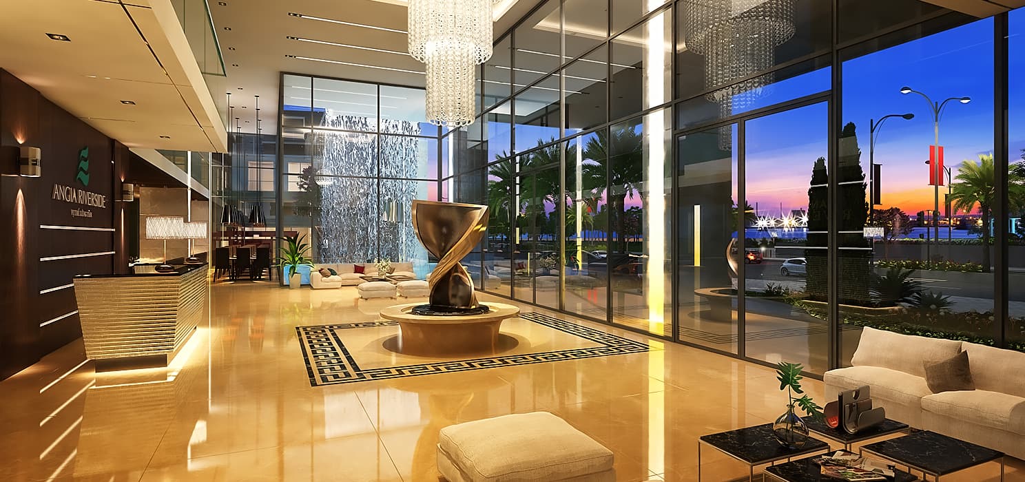 Sảnh chờ dự án An Gia Riverside