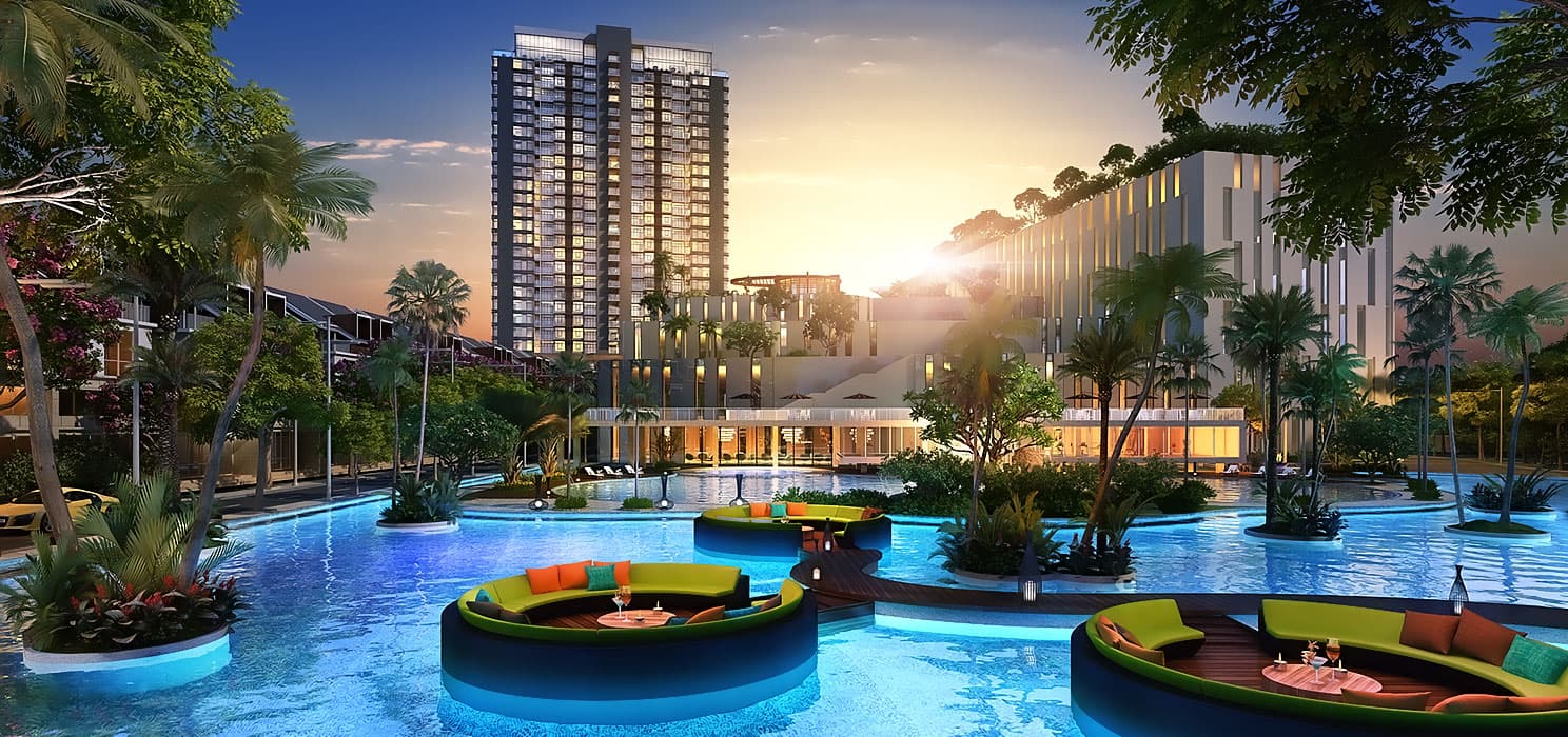 Nội khu dự án An Gia Riverside
