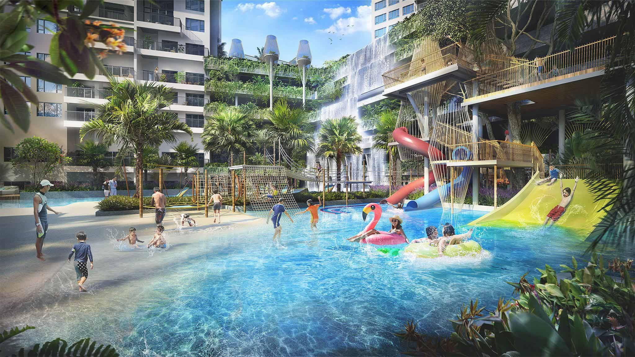 Nội khu dự án The Infiniti Riviera Point