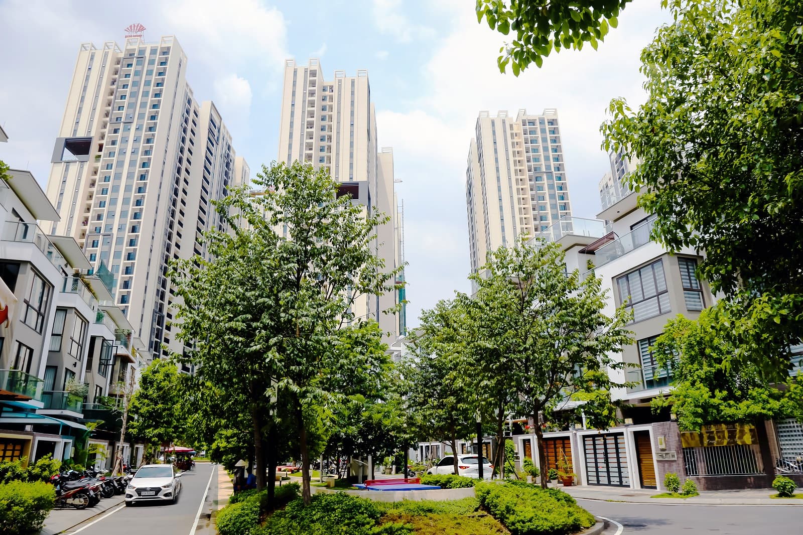Ảnh thực tế dự án Hà Đô Centrosa Garden