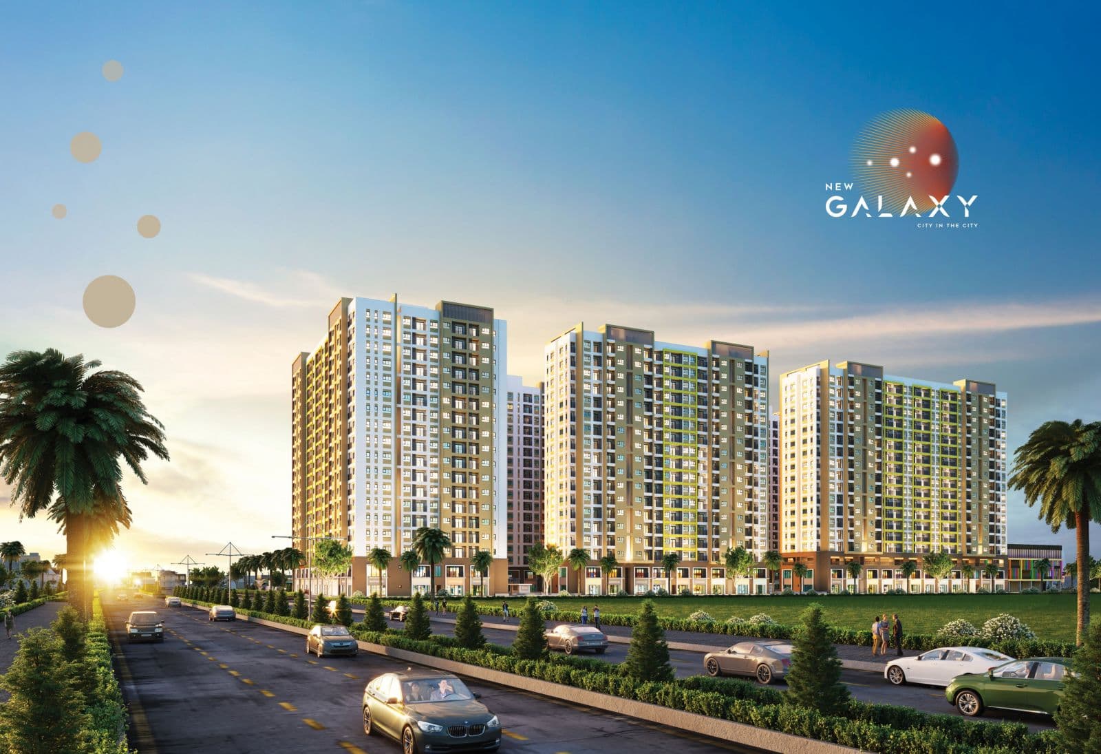 Phối cảnh dự án New Galaxy