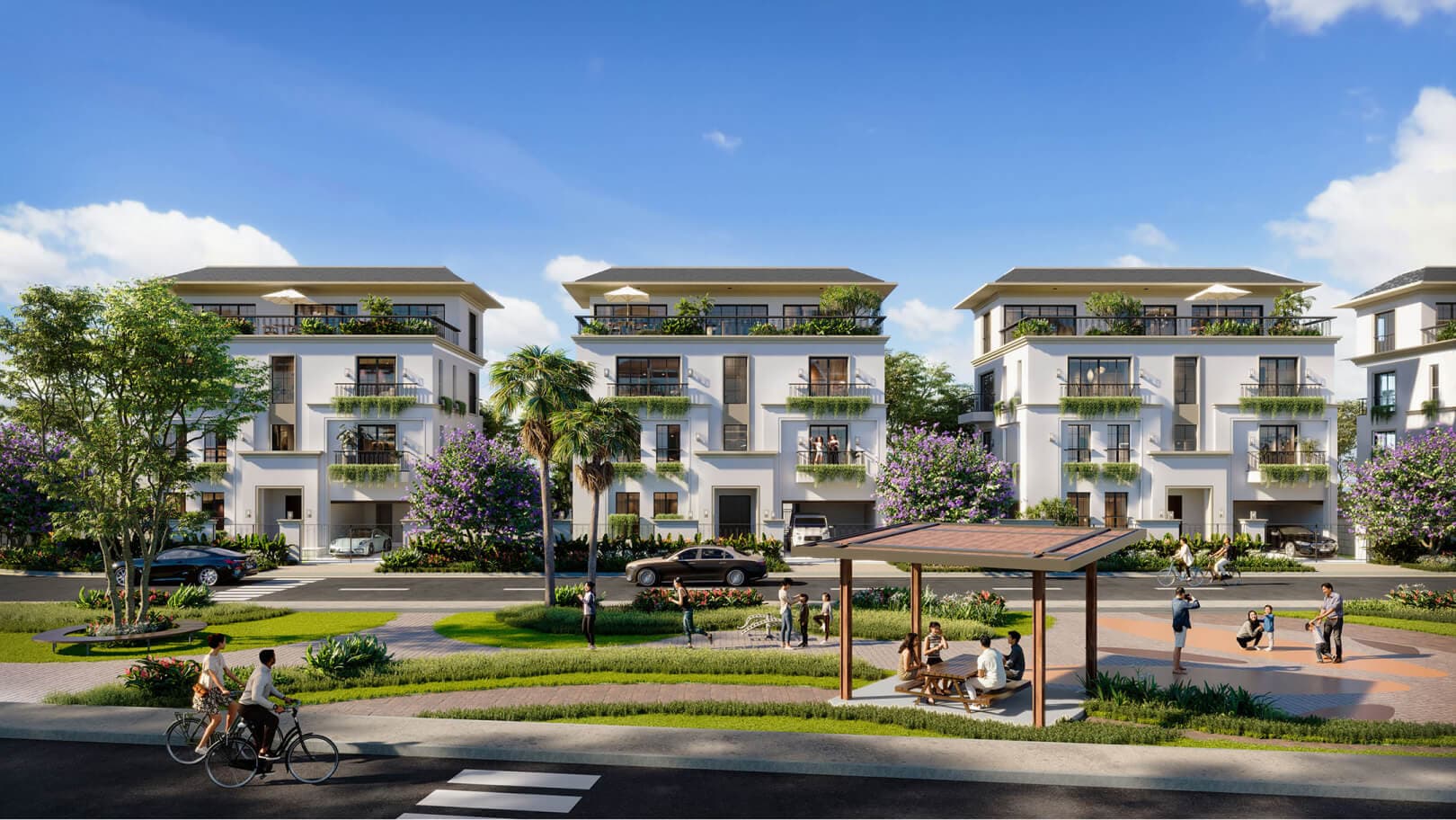 Phối cảnh dự án Phú Mỹ Estates