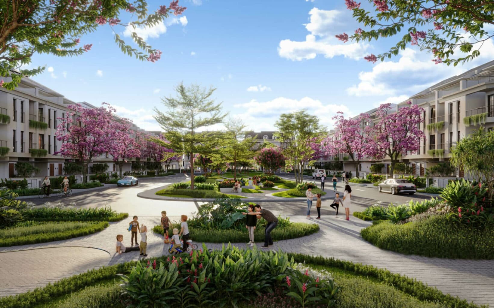 Phối cảnh dự án Phú Mỹ Estates