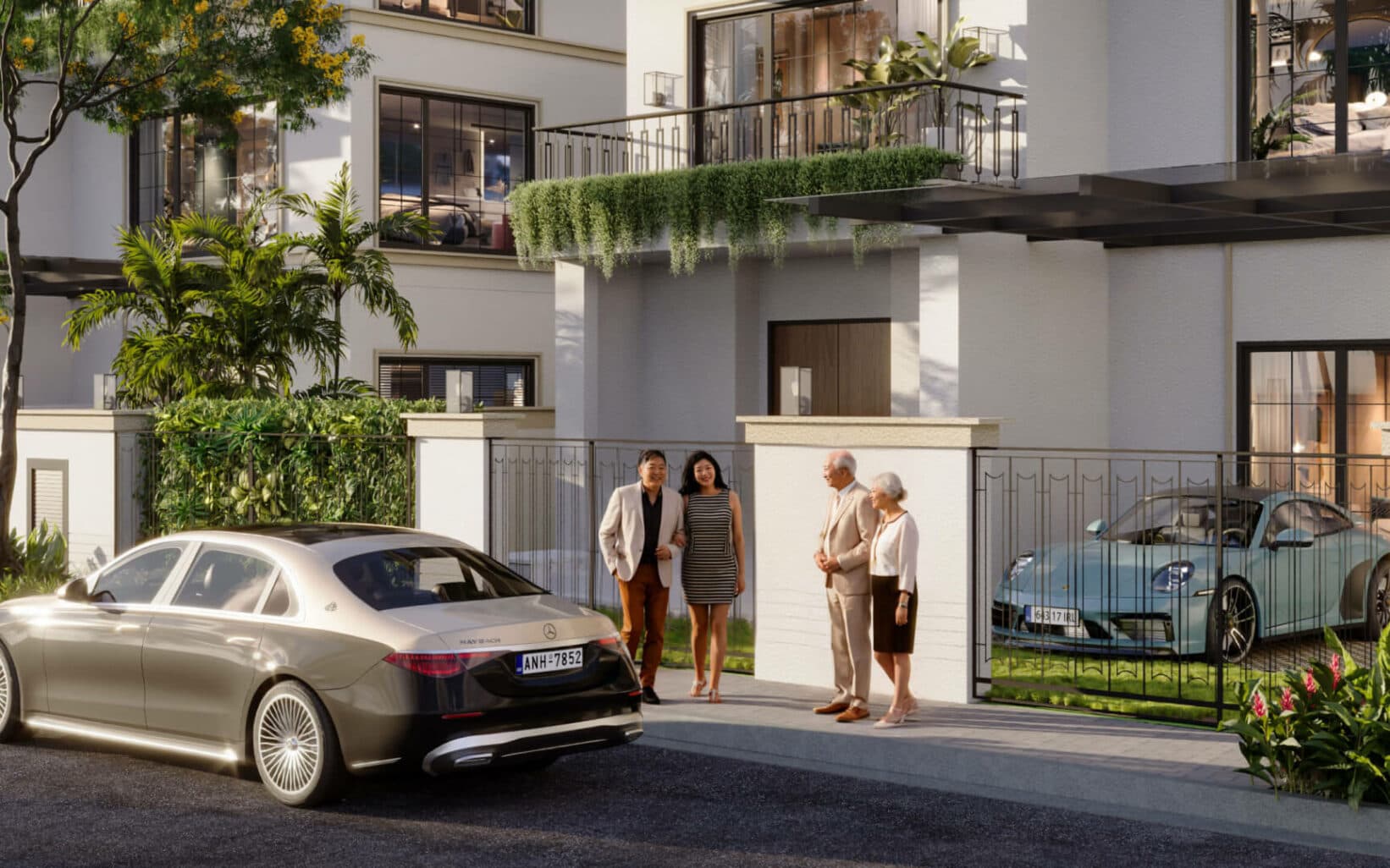 Phối cảnh dự án Phú Mỹ Estates