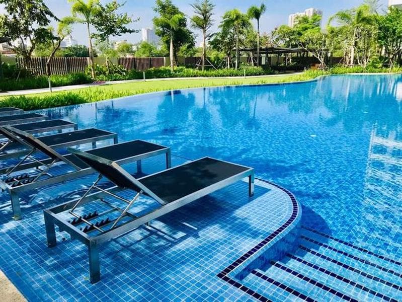 Hồ bơi dự án Palm Heights