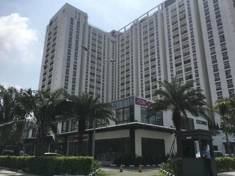 Mặt tiền Chung cư Bộ Công An