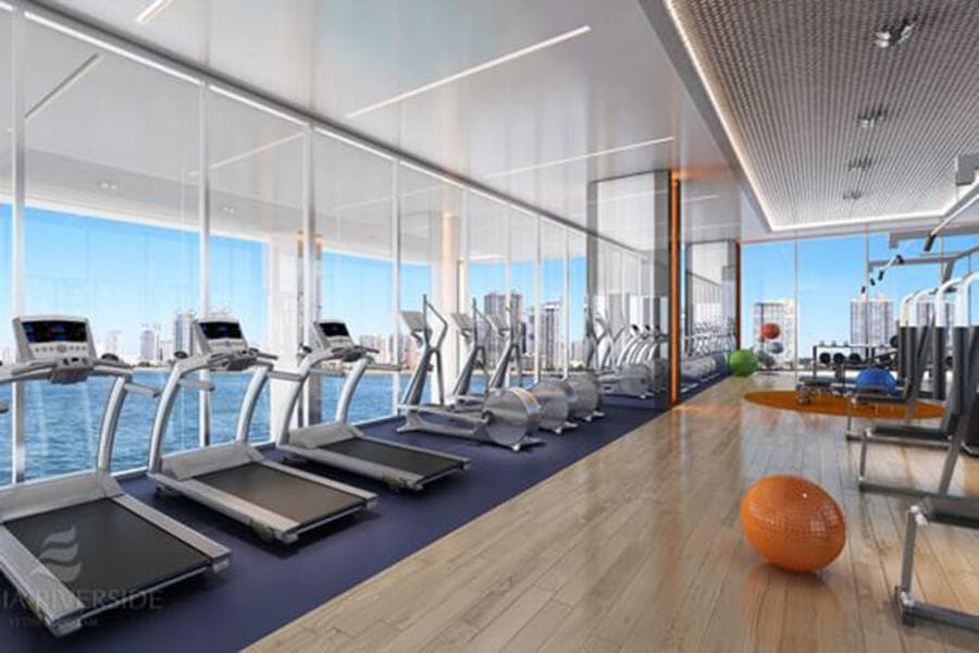 Phòng gym tại  An Gia Riverside