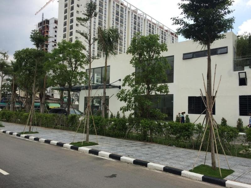 Nội khu Chung cư Bộ Công An