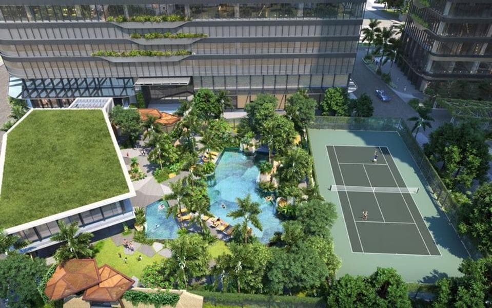 Phối cảnh dự án Lumiere Riverside