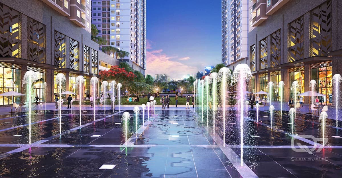 Nội khu dự án Q7 Saigon Riverside Complex