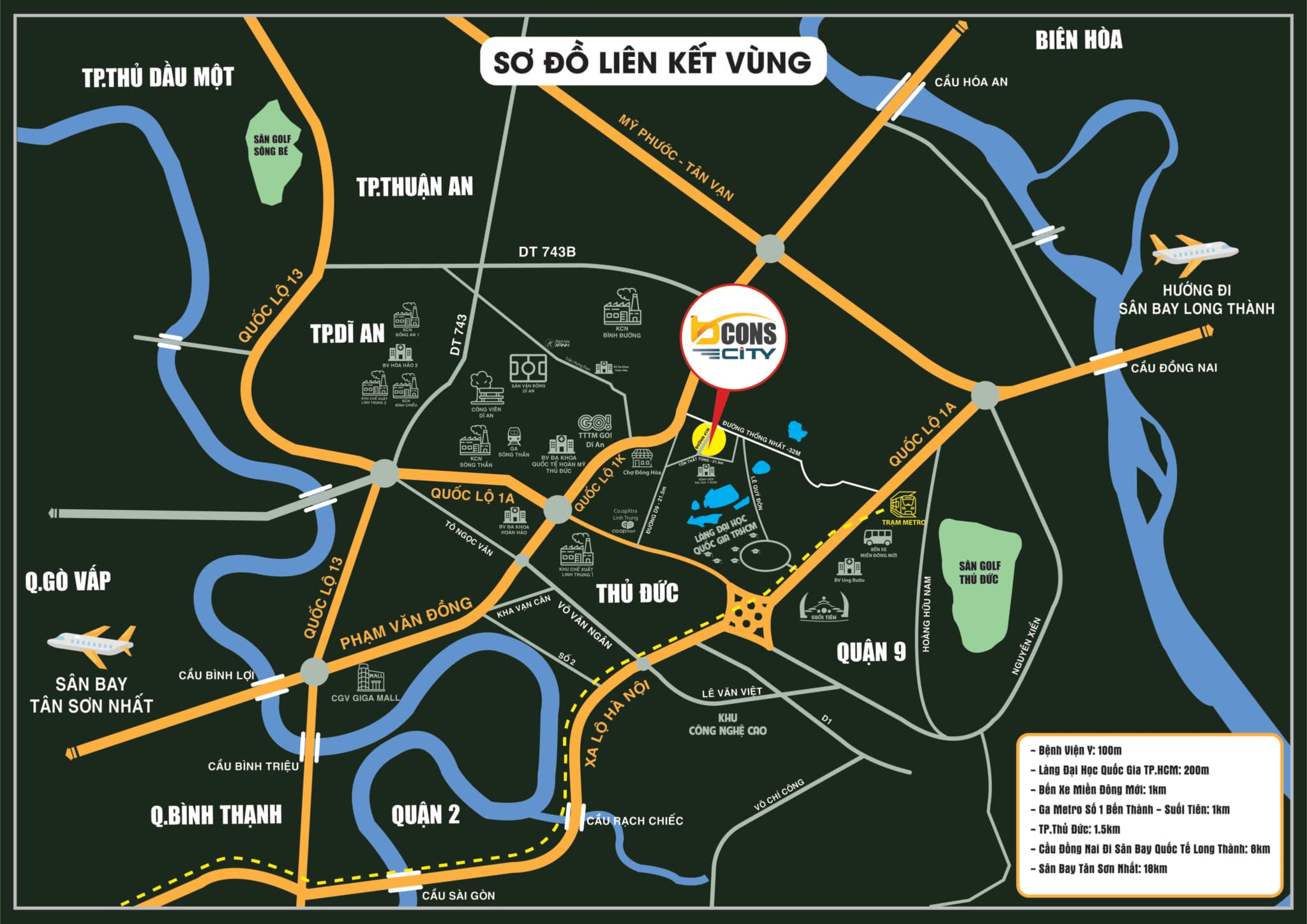 Vị trí dự án Green Emerald