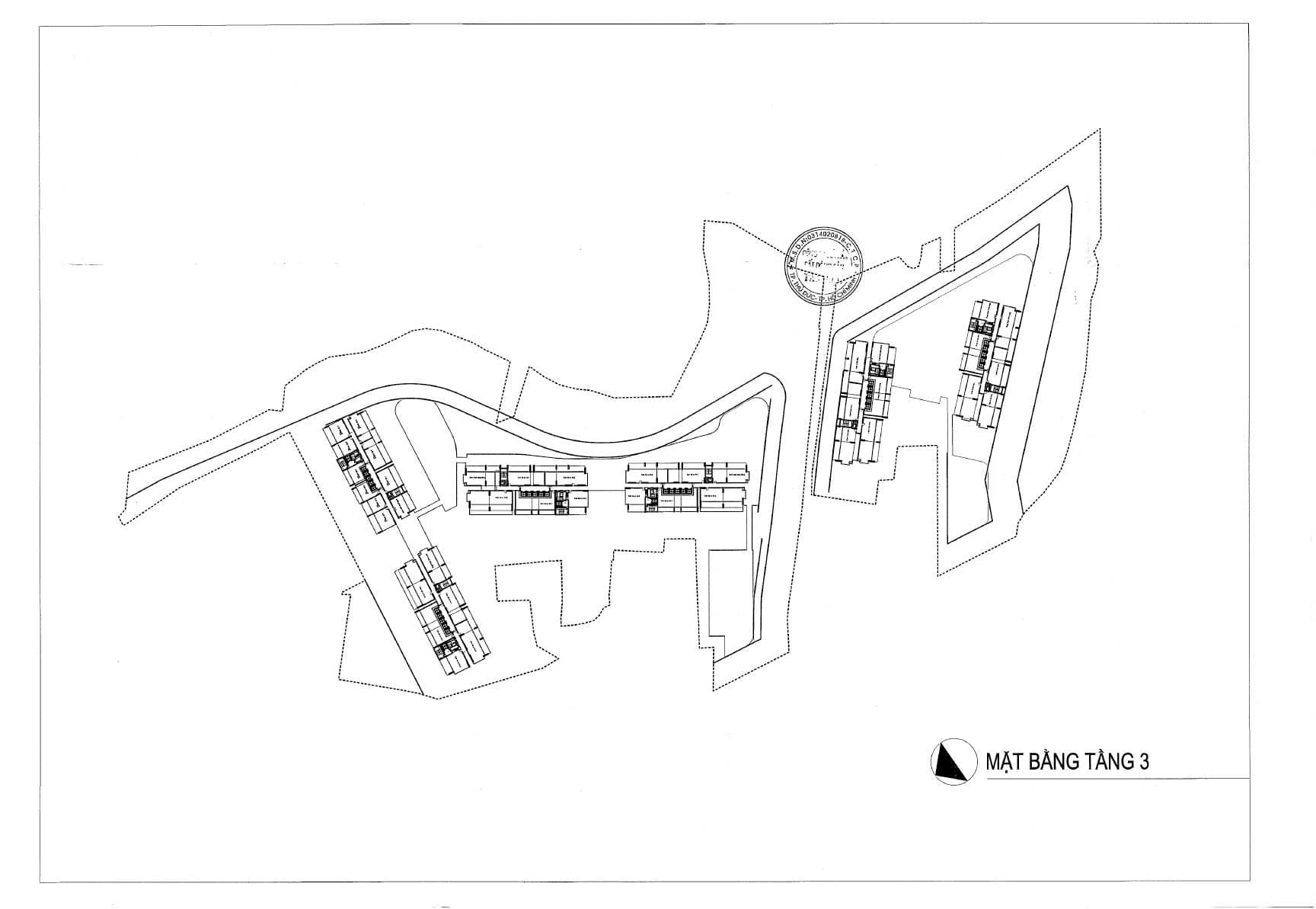 Mặt bằng tầng 3 dự án Eaton Park