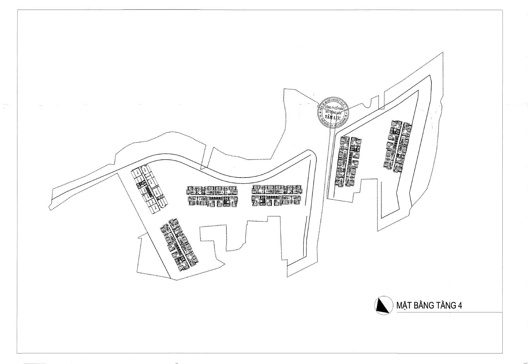 Mặt bằng tầng 4 dự án Eaton Park