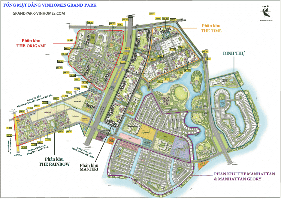 Phân khu Vinhomes Grand Park
