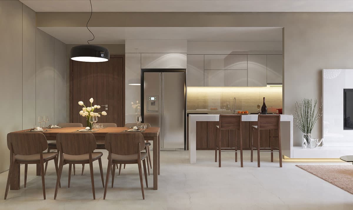 Căn hộ mẫu dự án Opal Riverside