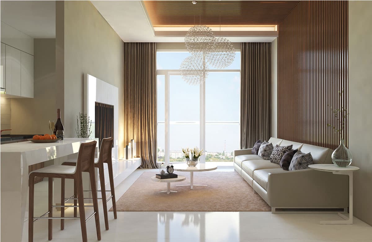 Căn hộ mẫu dự án Opal Riverside
