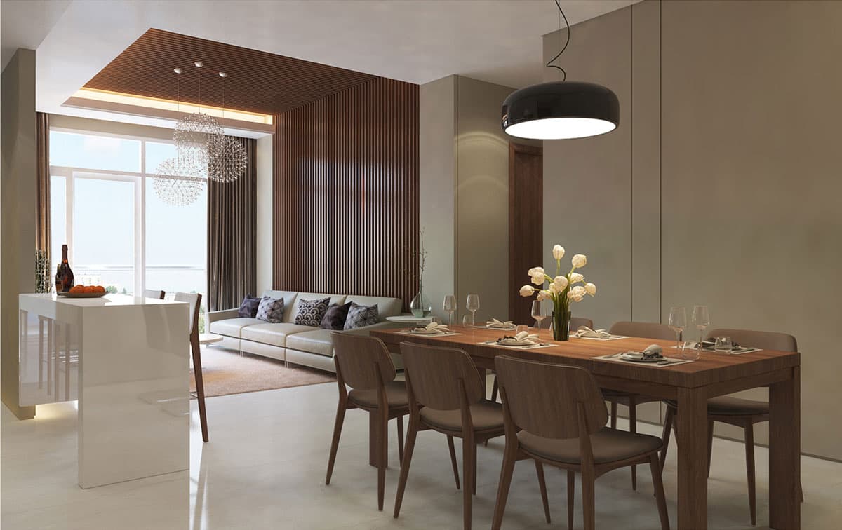Căn hộ mẫu dự án Opal Riverside