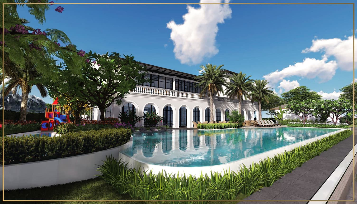 Phối cảnh dự án Saigon Garden Riverside Village