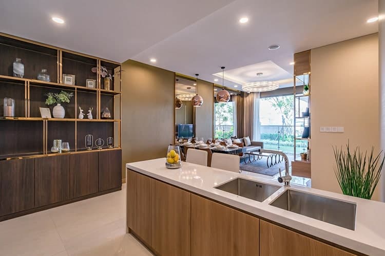 Căn hộ mẫu dự án One Verandah