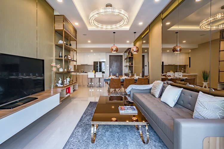 Căn hộ mẫu dự án One Verandah
