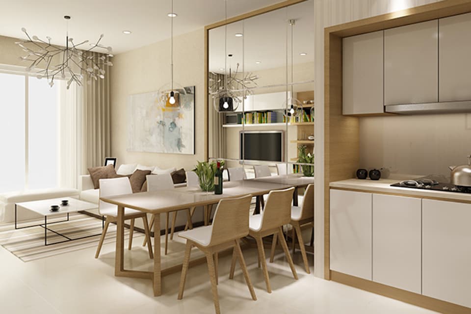 Căn hộ mẫu dự án Sunrise Cityview
