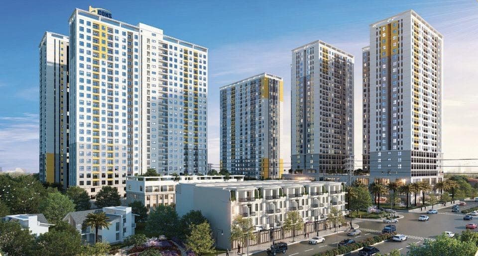 Phối cảnh dự án Bcons City