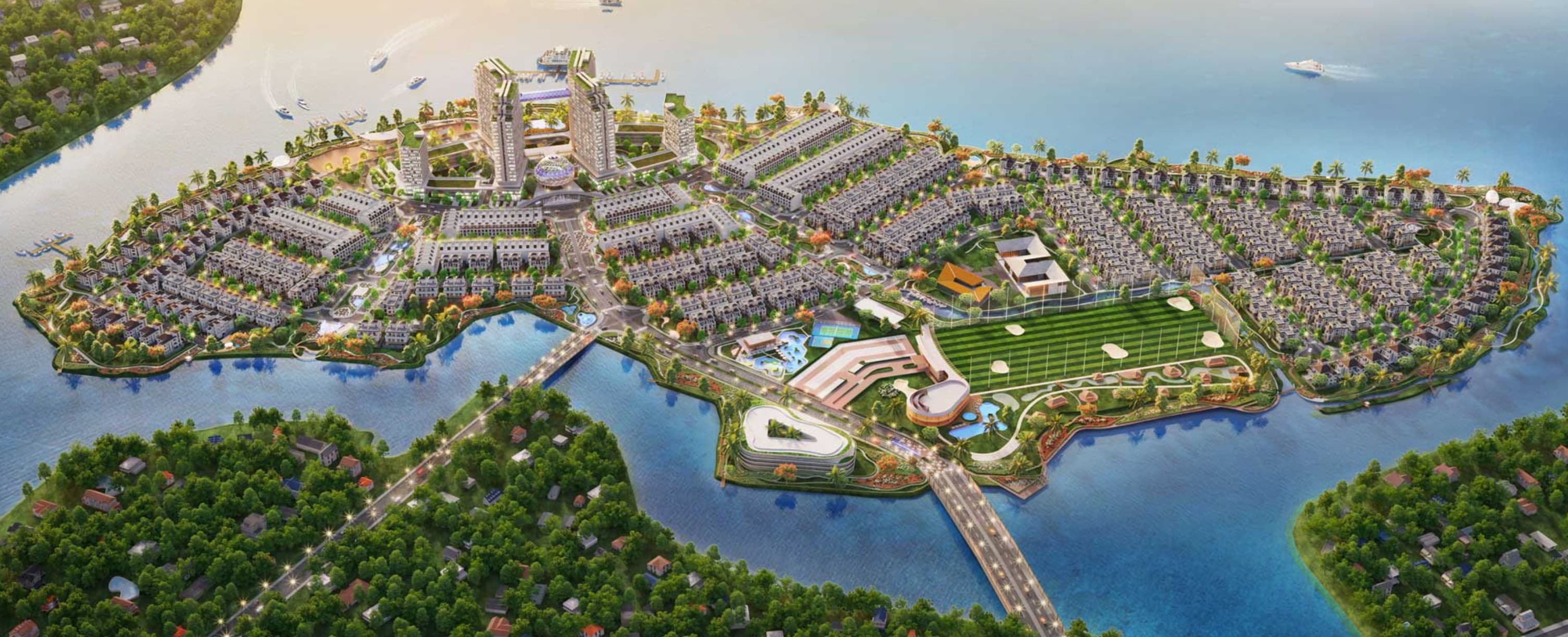 Phối cảnh dự án Centria Island
