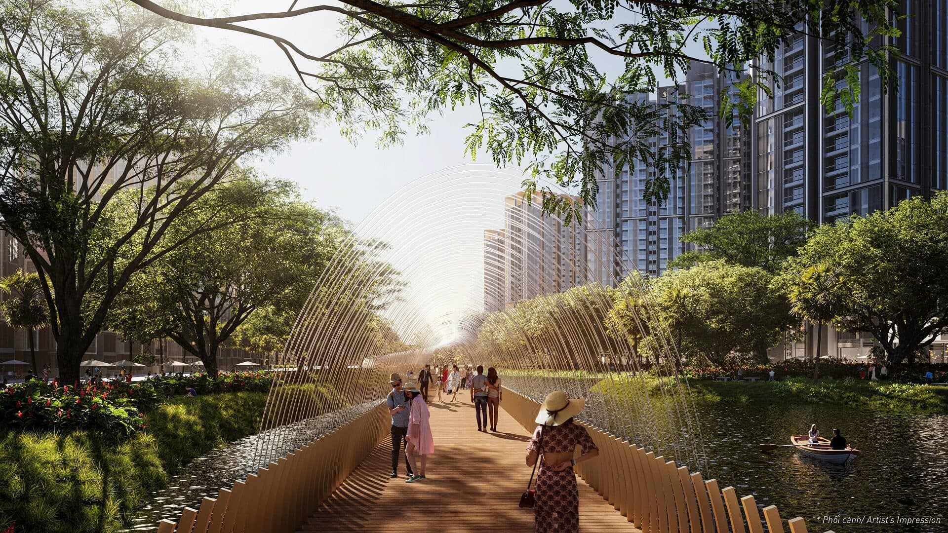 Phối cảnh dự án The Global City