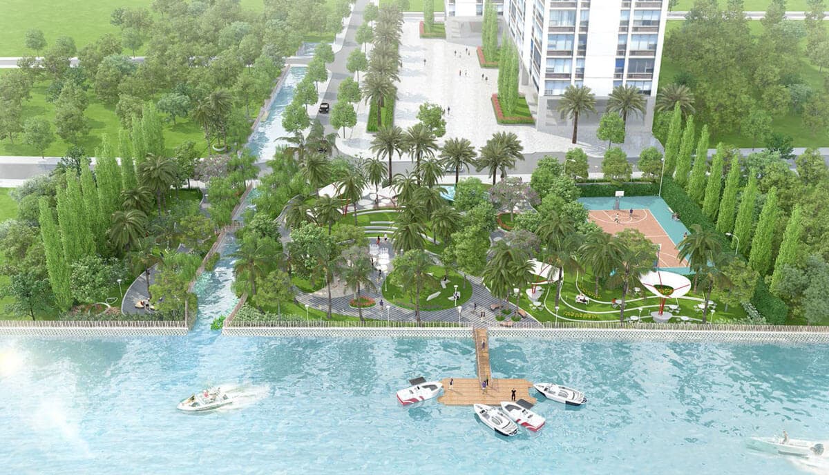 Phối cảnh dự án Opal Riverside