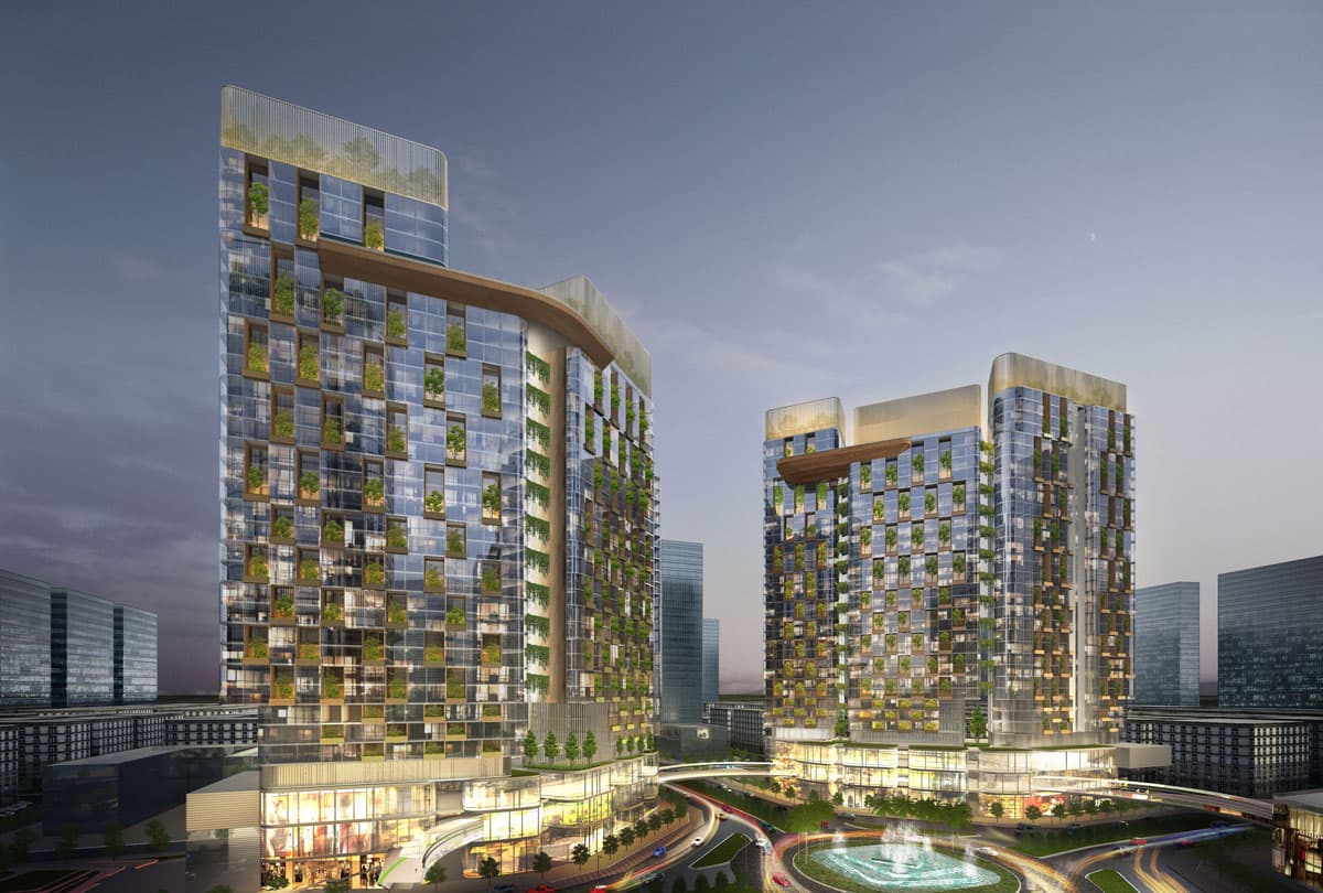 Phối cảnh dự án The Global City