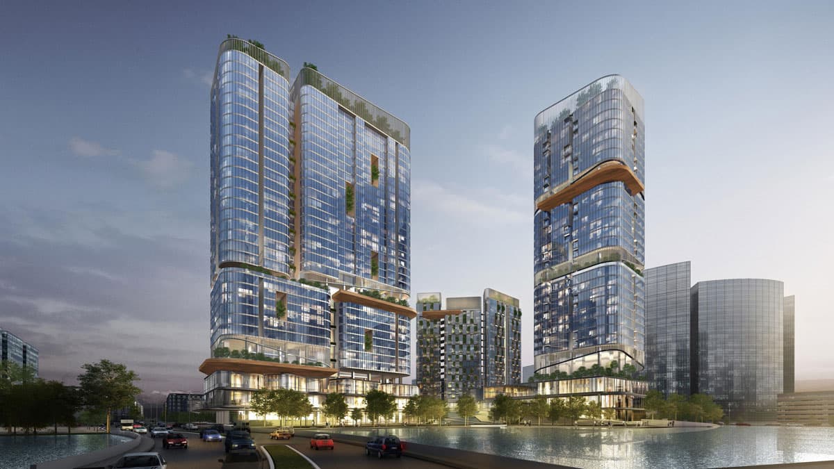 Phối cảnh dự án The Global City