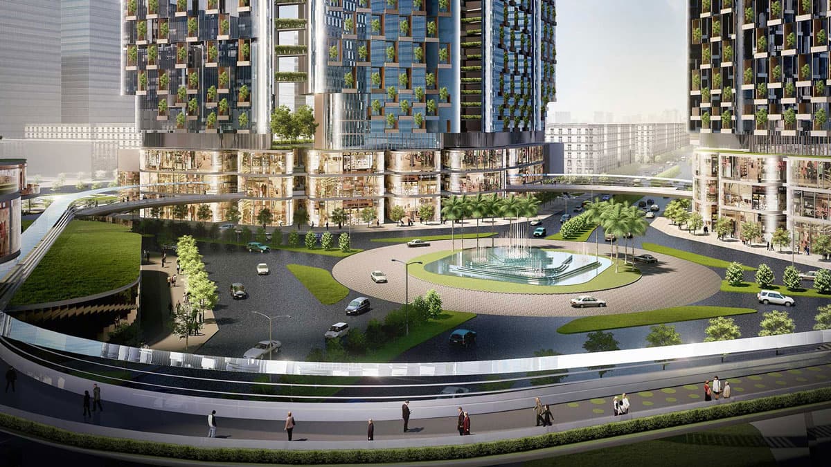 Phối cảnh dự án The Global City