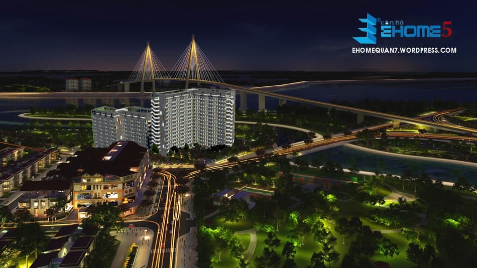 Toàn cảnh Ehome 5 The Bridgeview