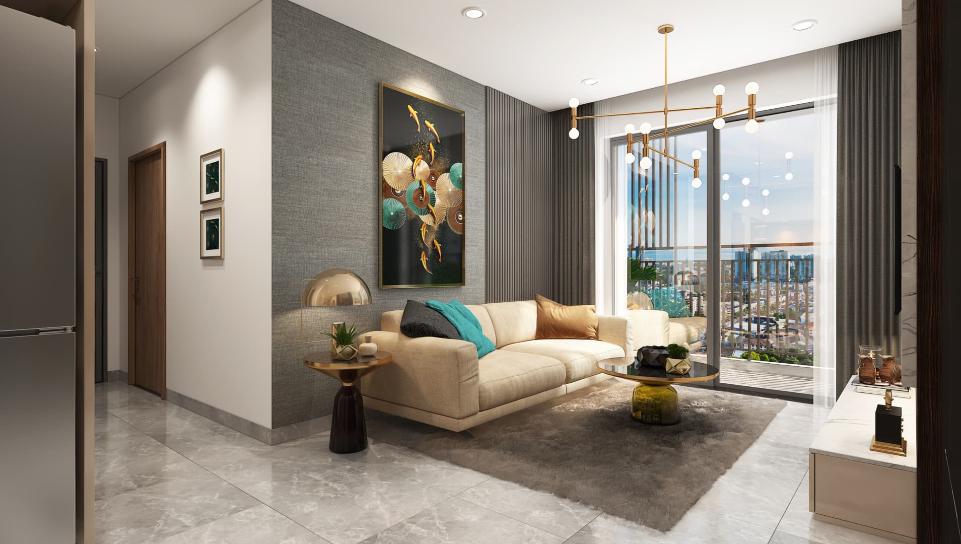 Căn hộ mẫu dự án Honas Residence