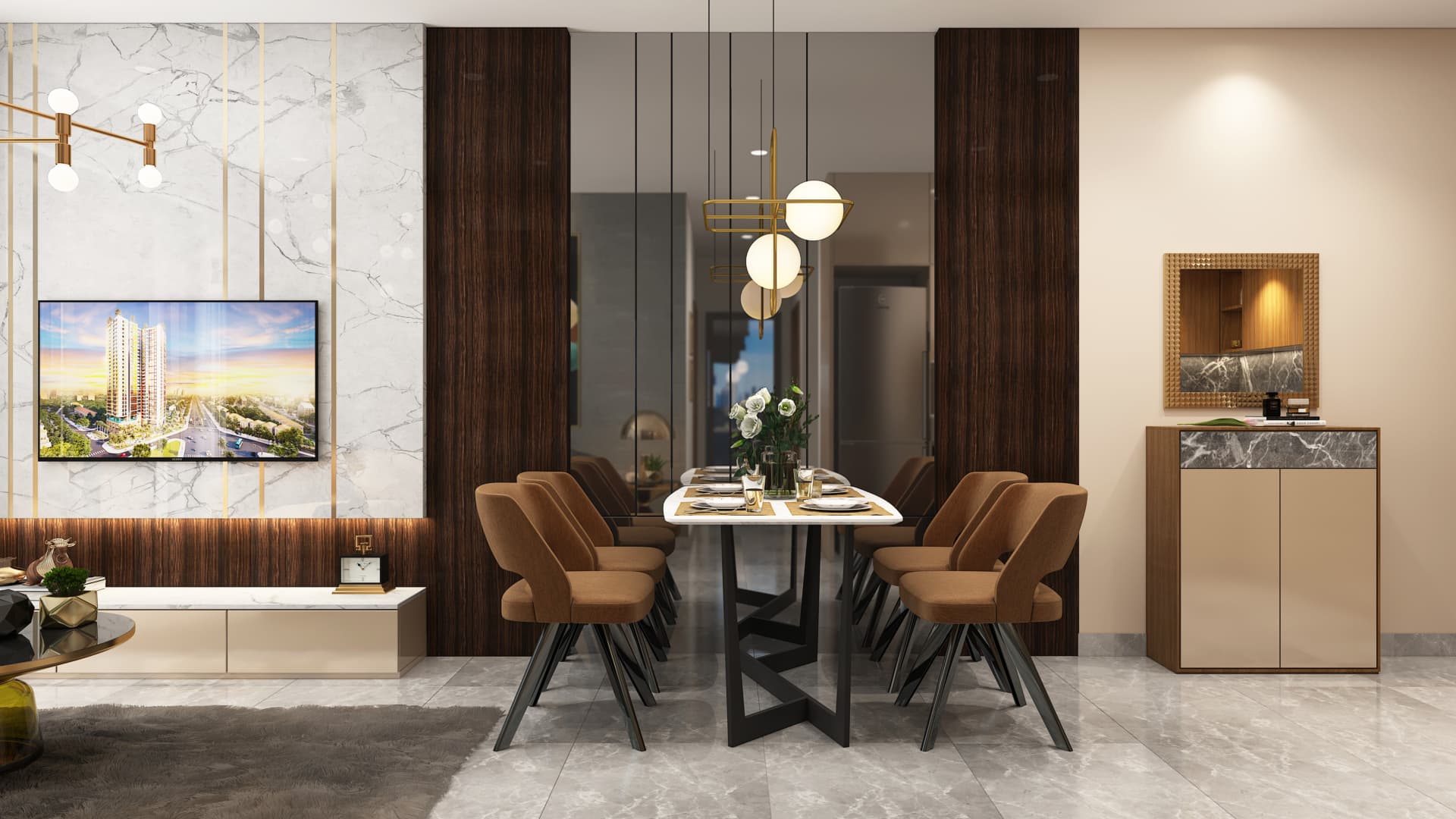 Căn hộ mẫu dự án Honas Residence