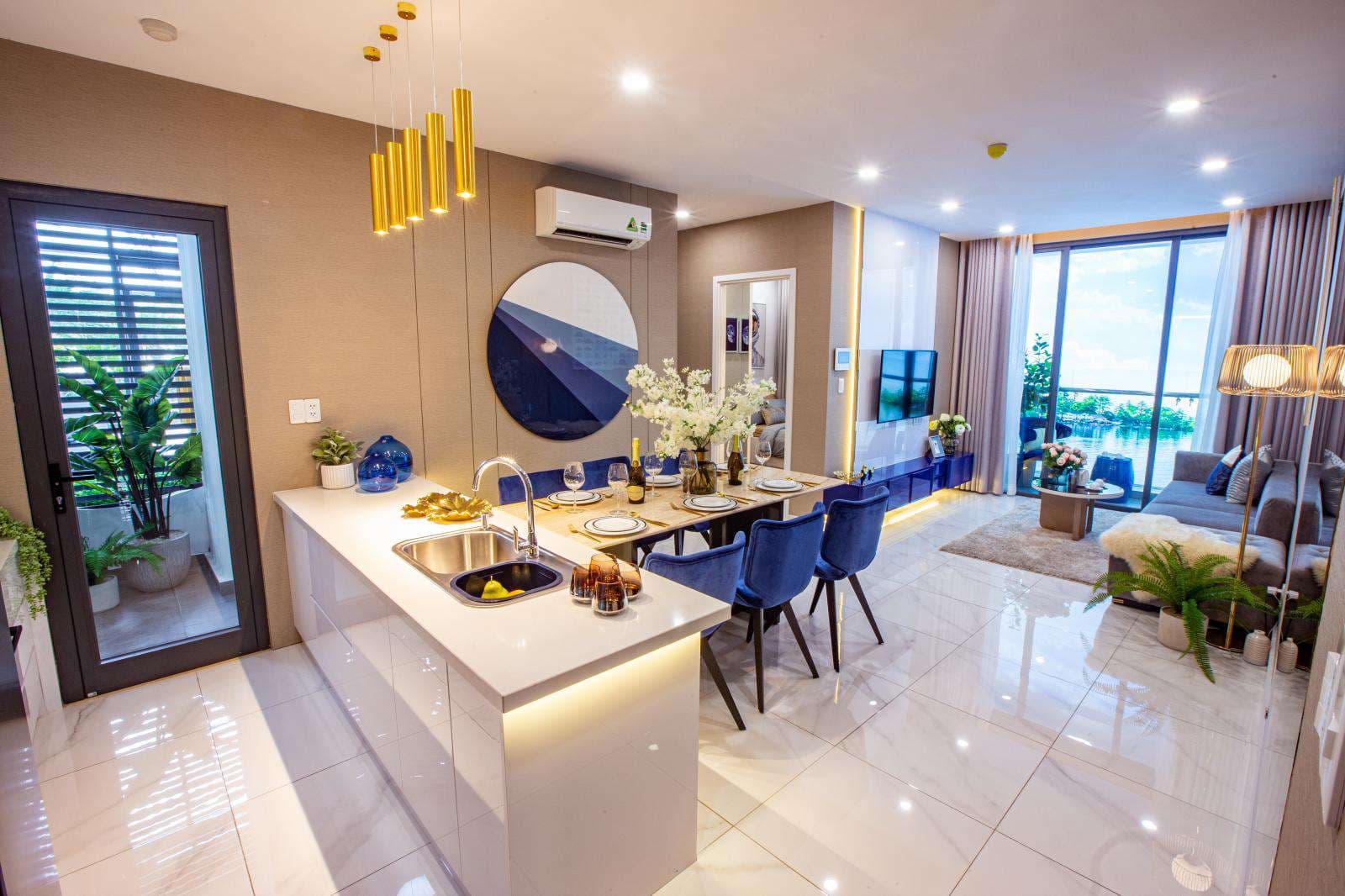 Căn hộ mẫu tại Precia