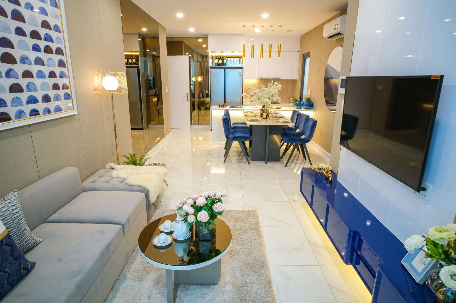 Căn hộ mẫu tại Precia