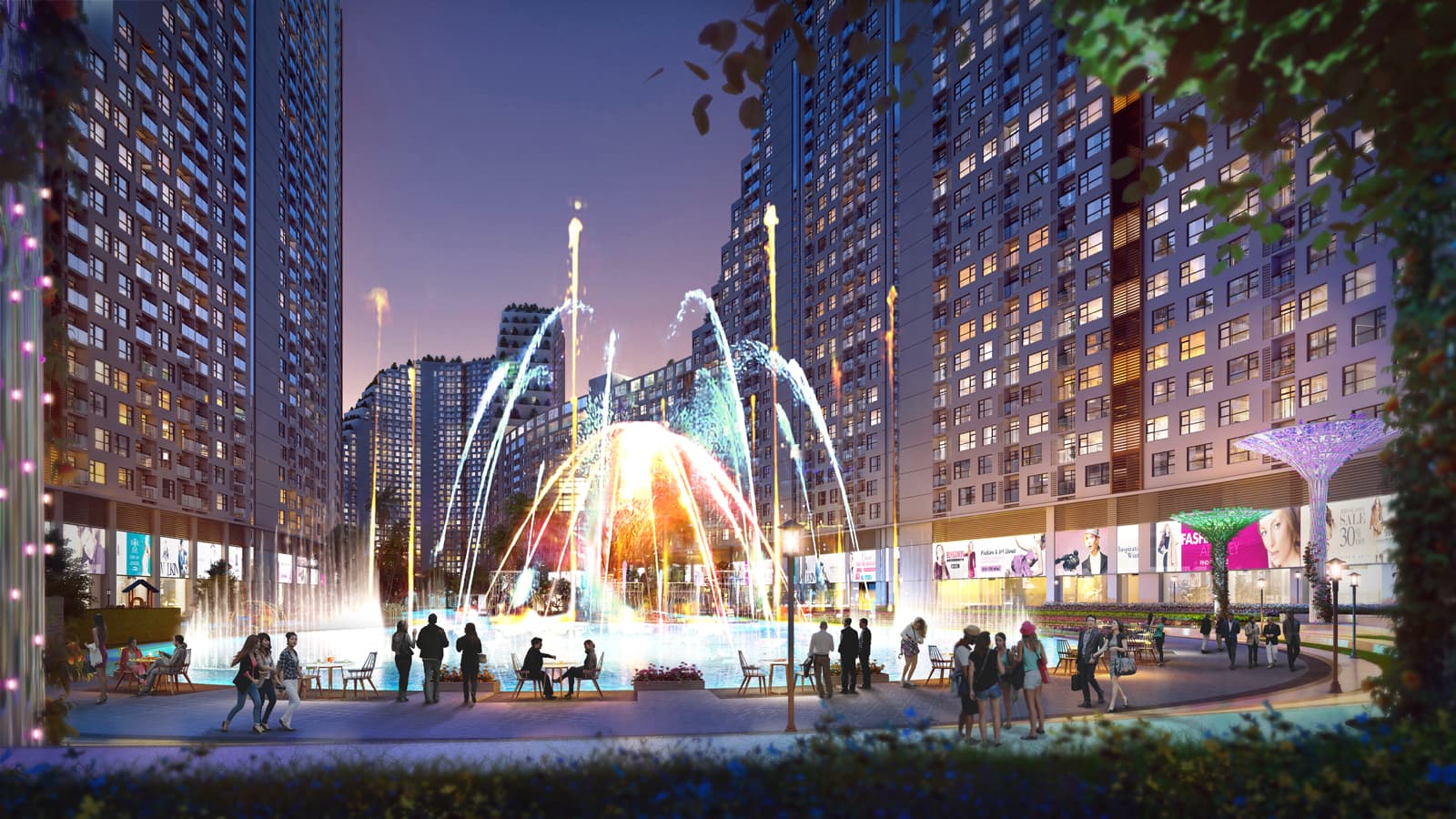 Phối cảnh dự án River City