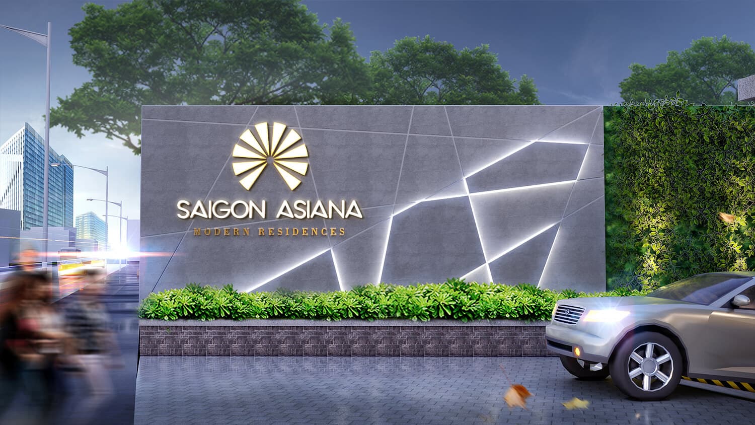 Phối cảnh dự án Saigon Asiana