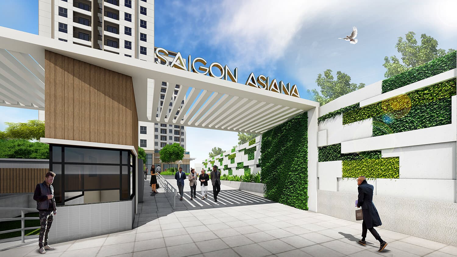 Phối cảnh dự án Saigon Asiana